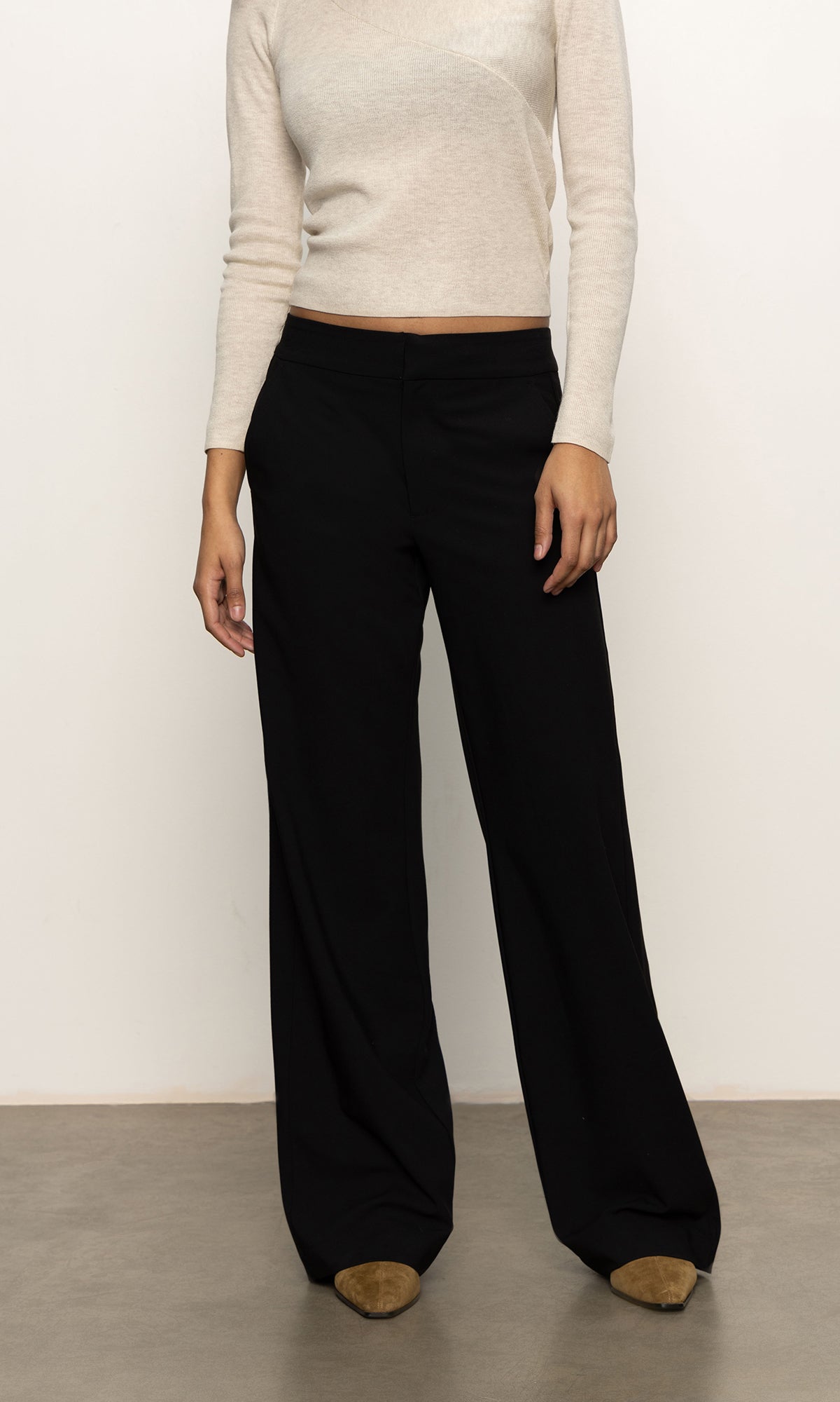 Modern Gab Trouser - Black