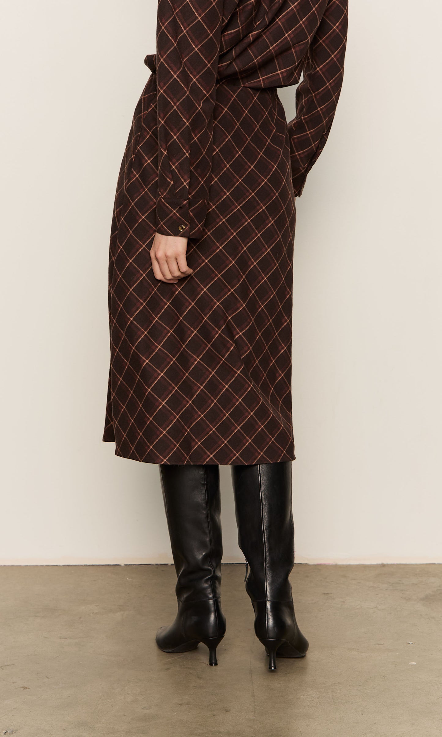 AUTUMN PLAID SKIRT