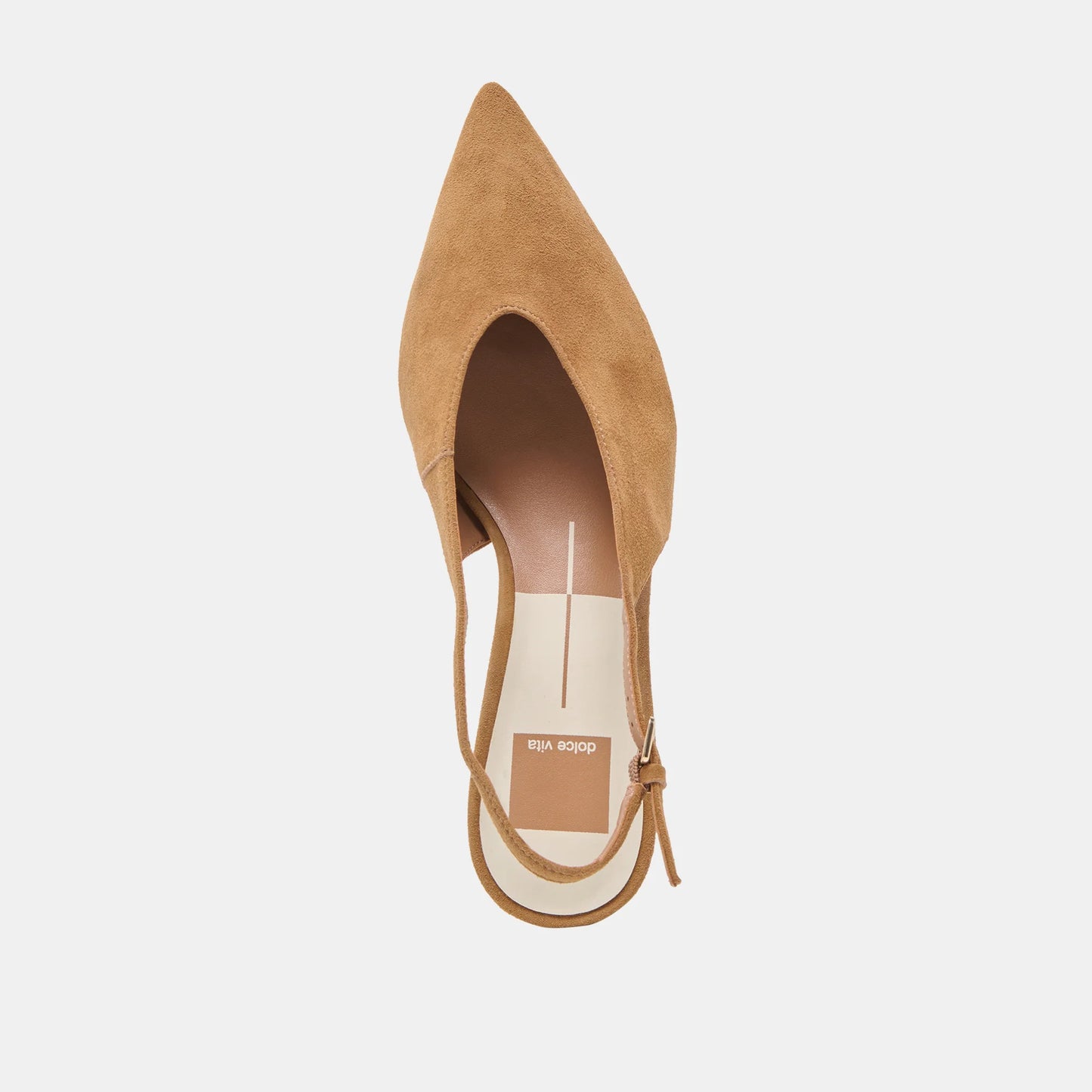 Dolce Vita Alenna Heels - Light Brown Suede