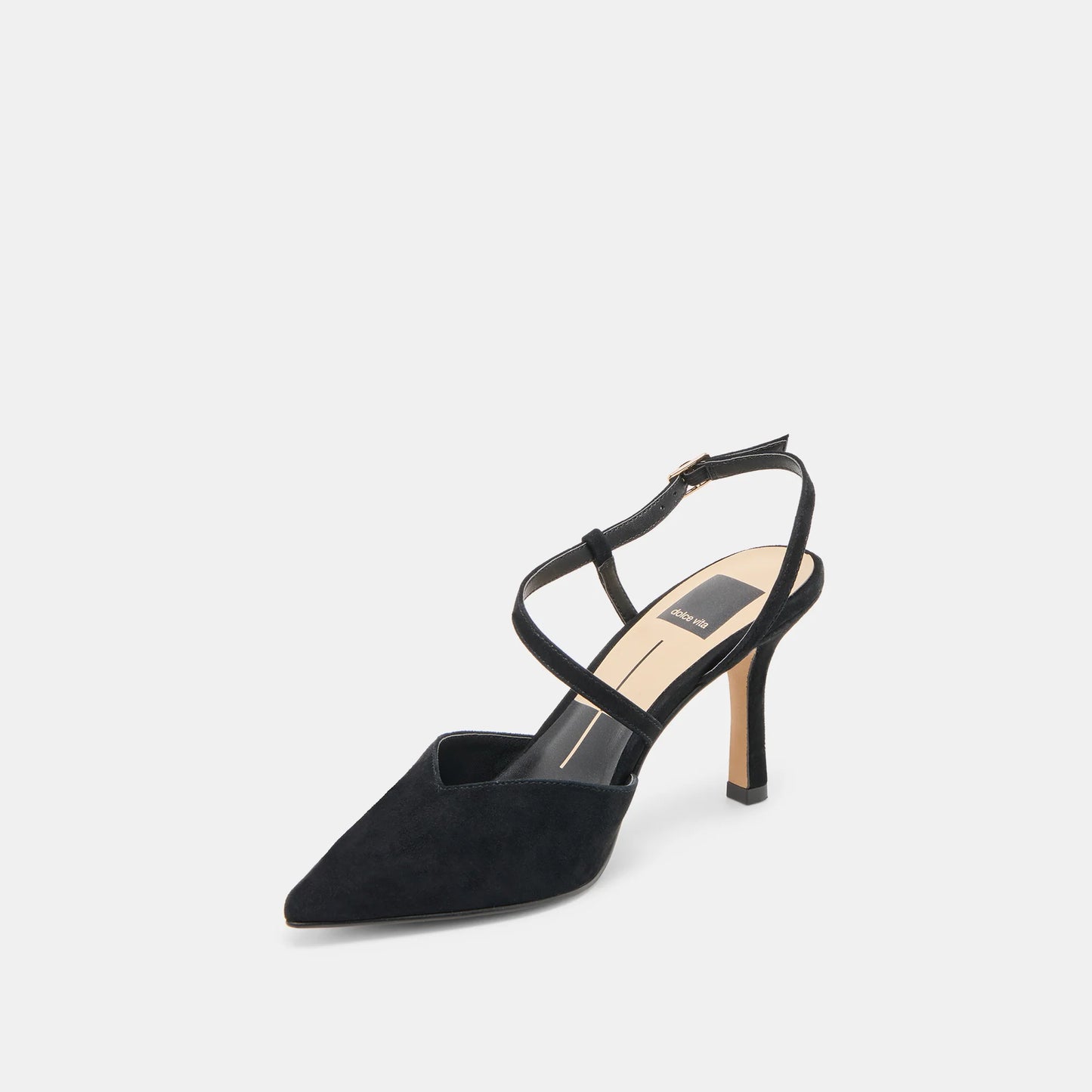 Dolce Vita Kamra Heels - Onyx Suede