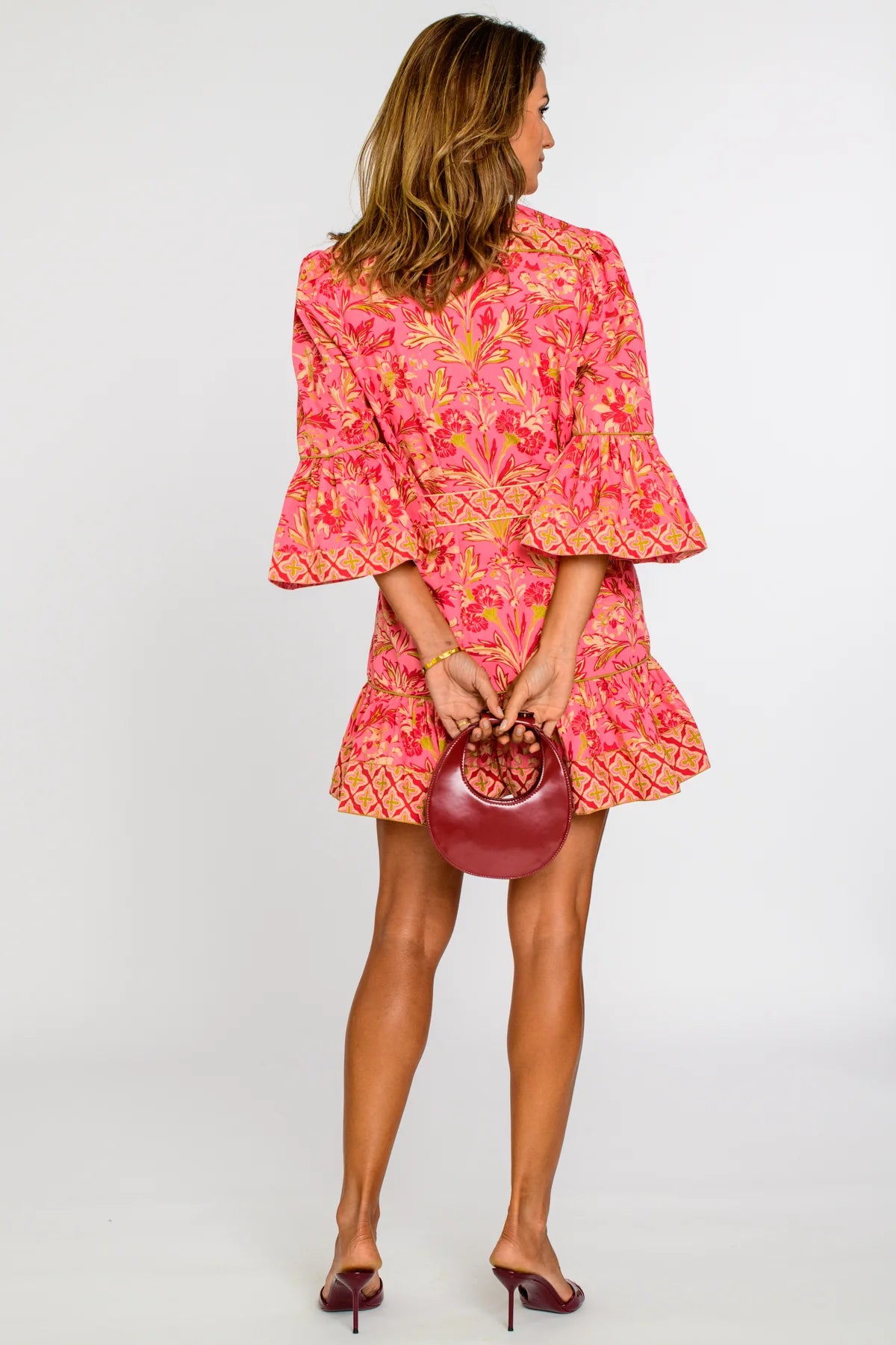 Frances Dress - Grandeur Cherry