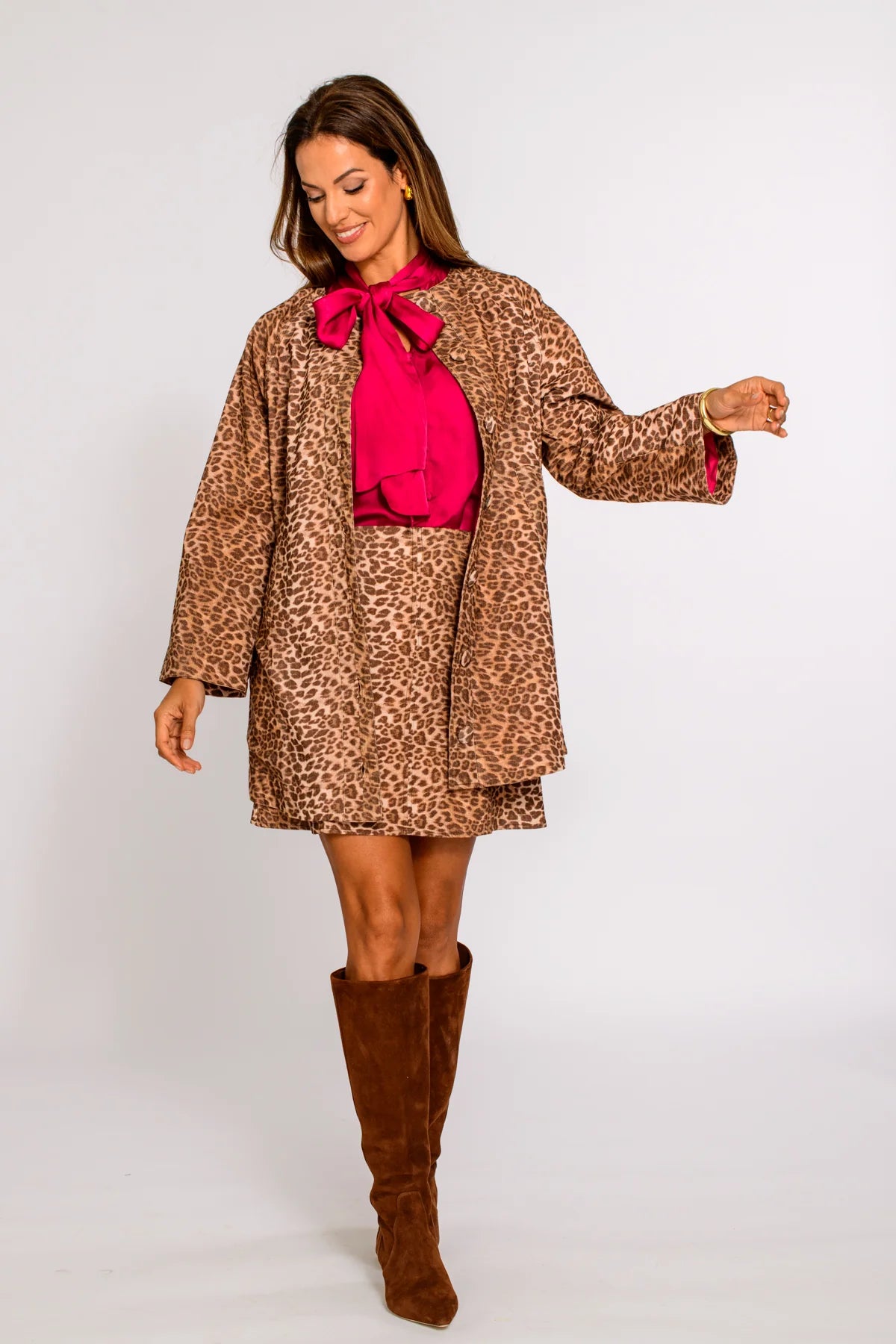 Dottie Jacket - Leopard