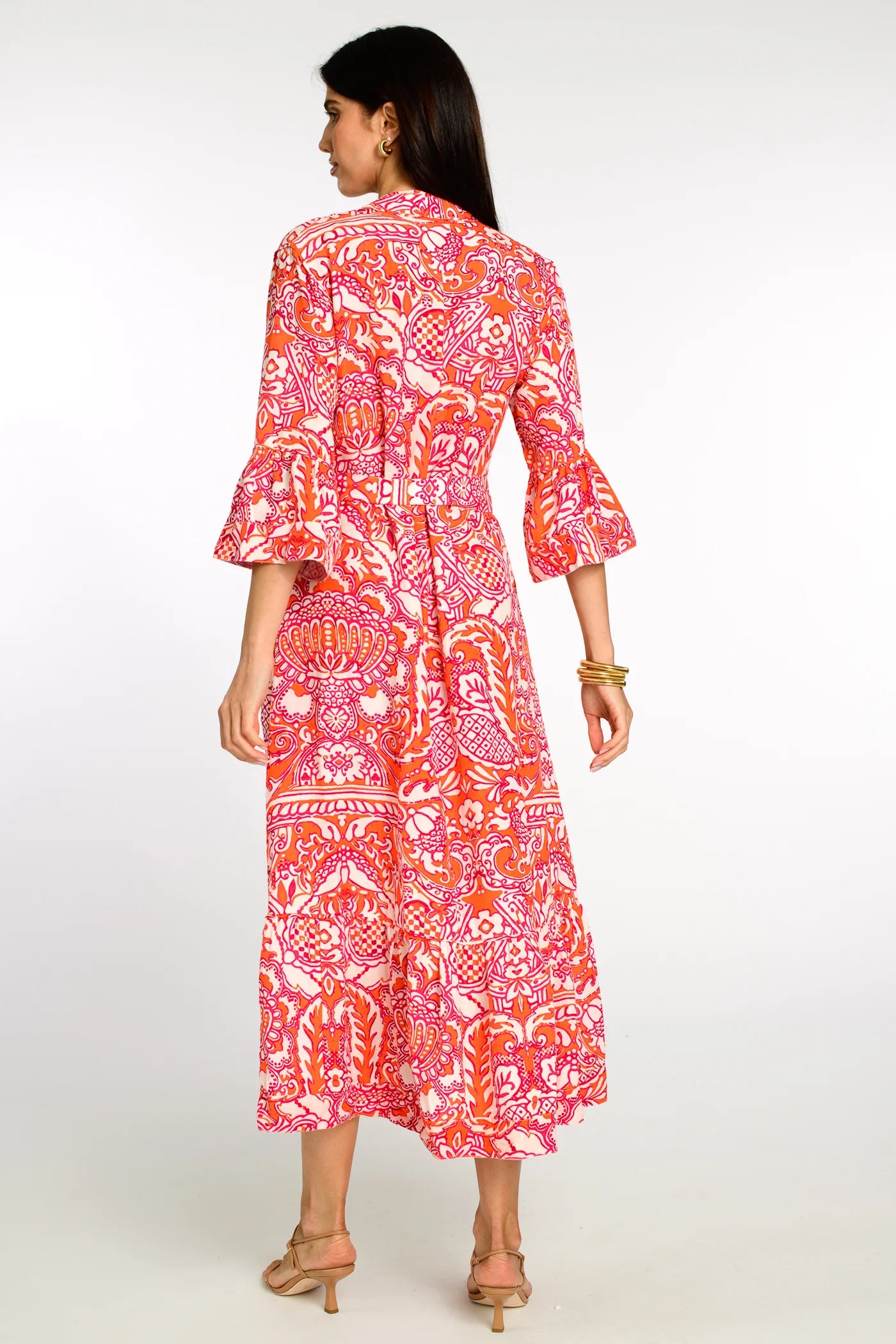 Elizabeth James The Label Delaney Dress - Damask Pink