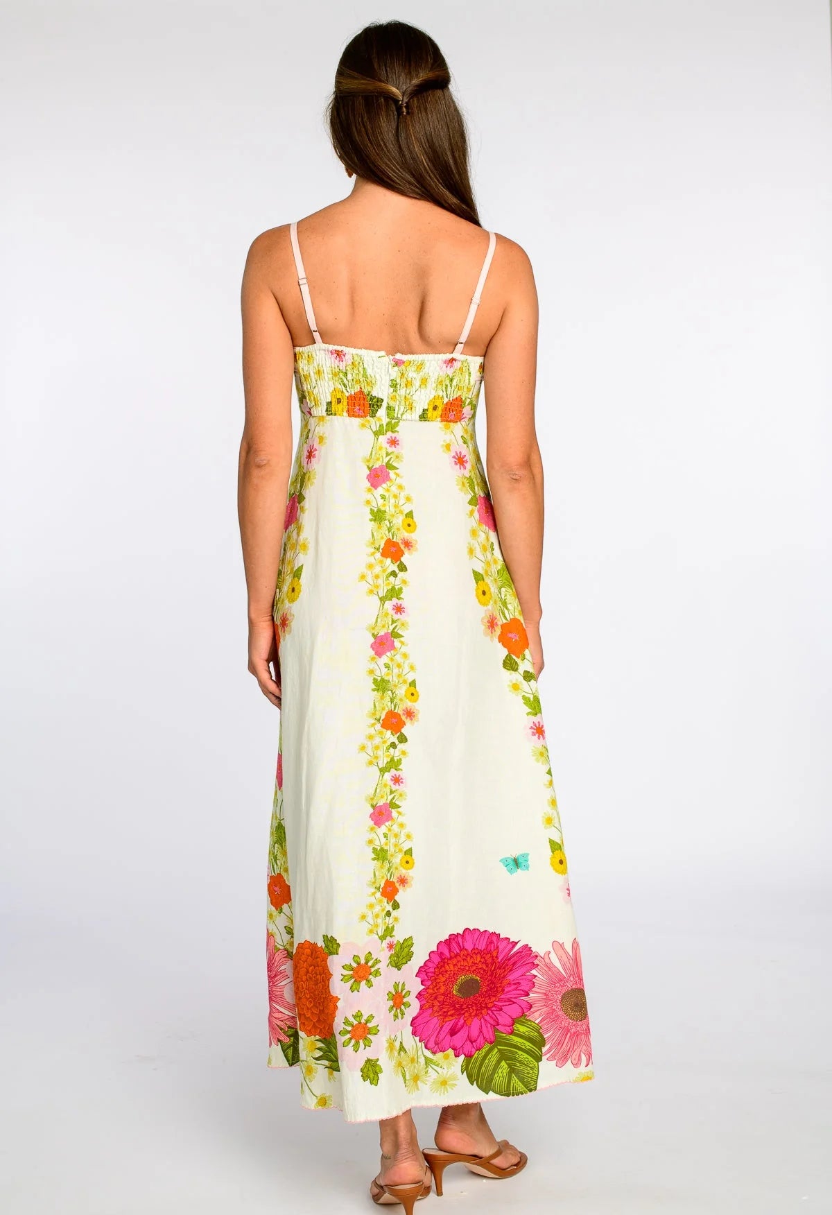 Annalisa Dress - Wildflower Ivory