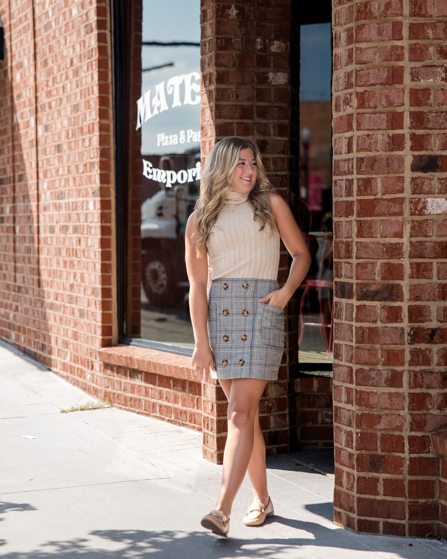 Sloane Skirt - Chelsea Plaid