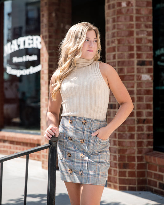 Sloane Skirt - Chelsea Plaid