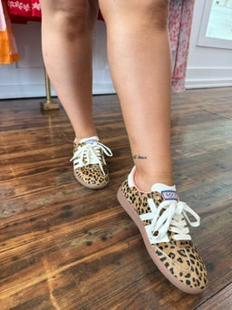 Back 70 Cloud Sneaker - Leopard Camel White