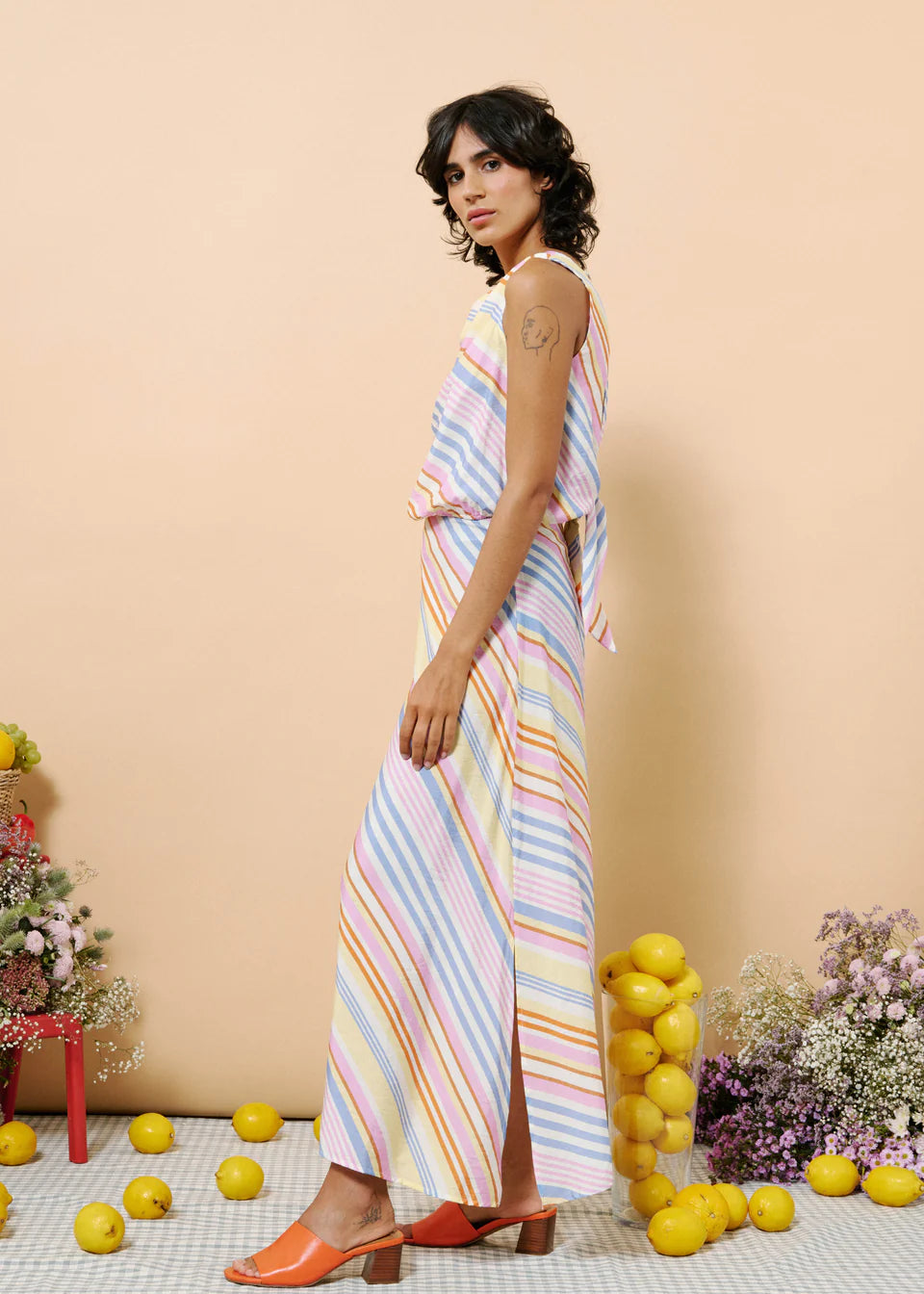 Maily Skirt - Stripes
