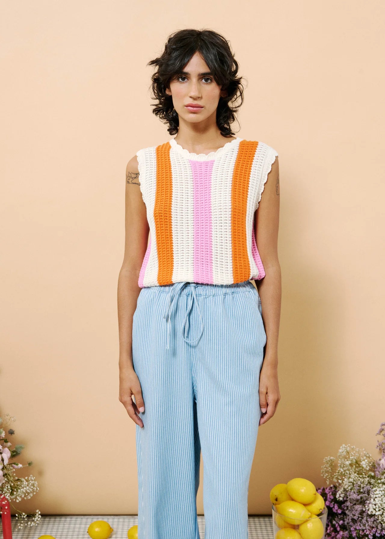Clusia Top - Cream