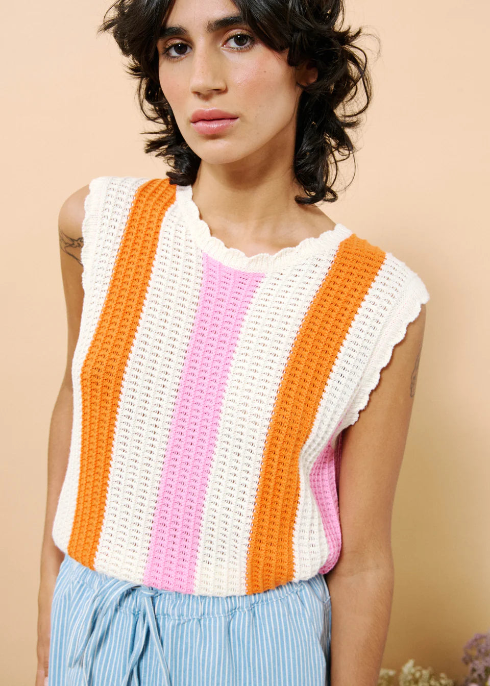 Clusia Top - Cream