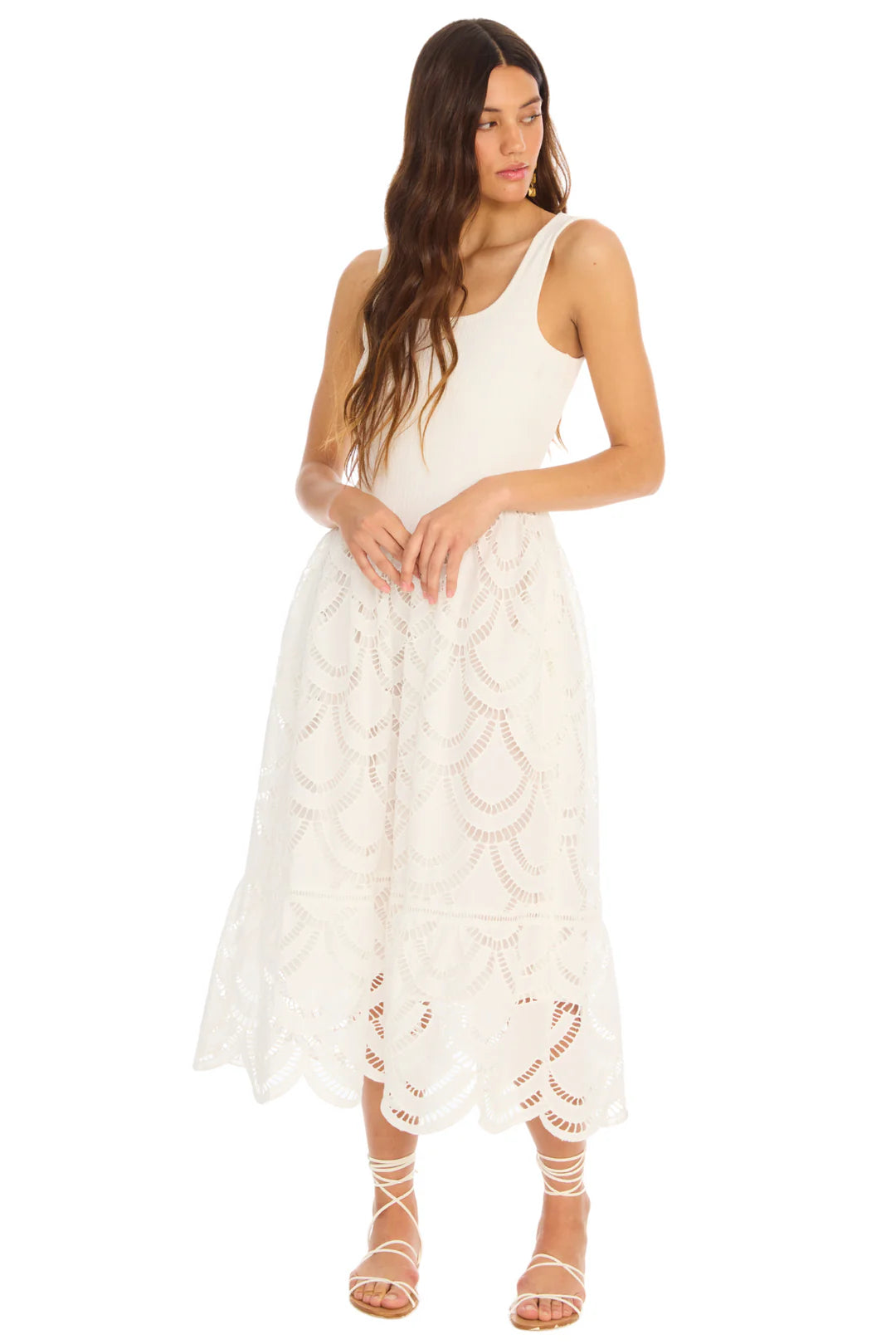 Giselle Dress - White