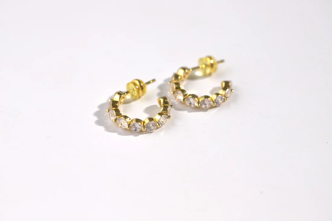 Glam Hoops - Gold
