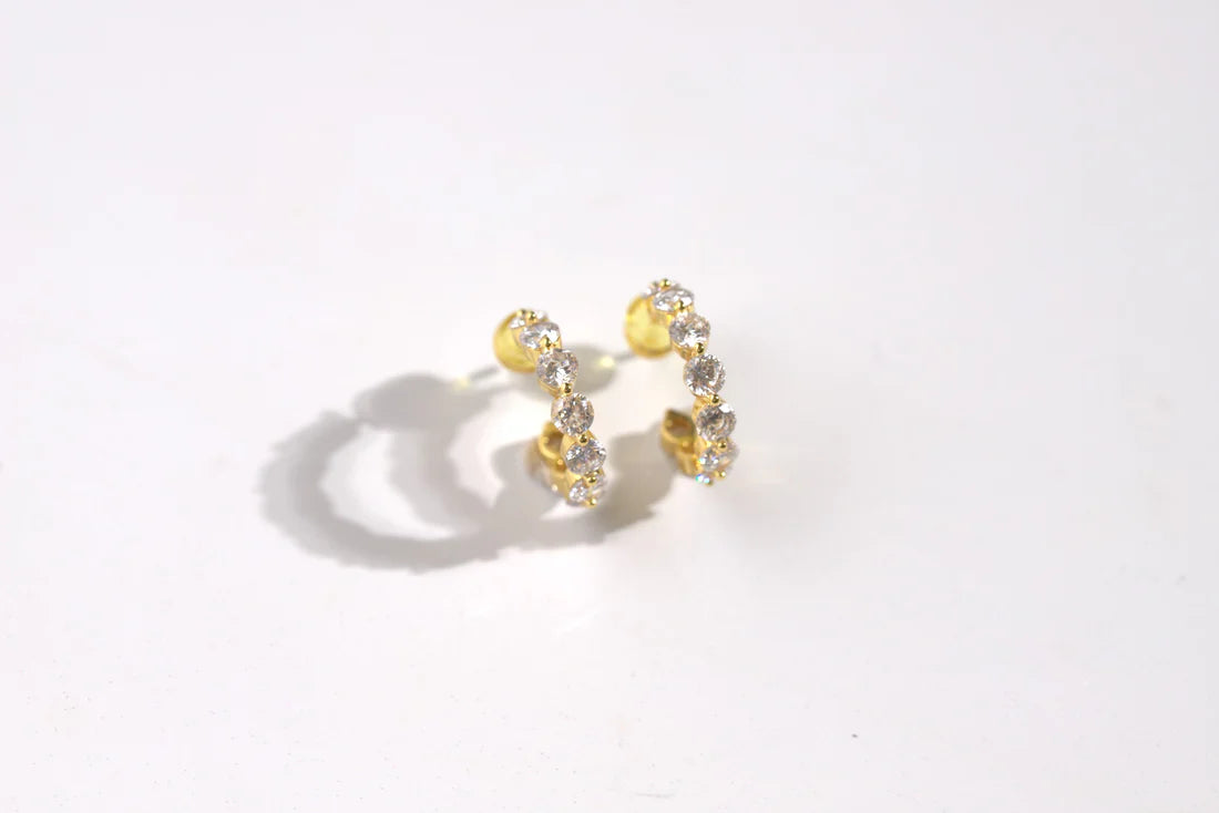 Glam Hoops - Gold