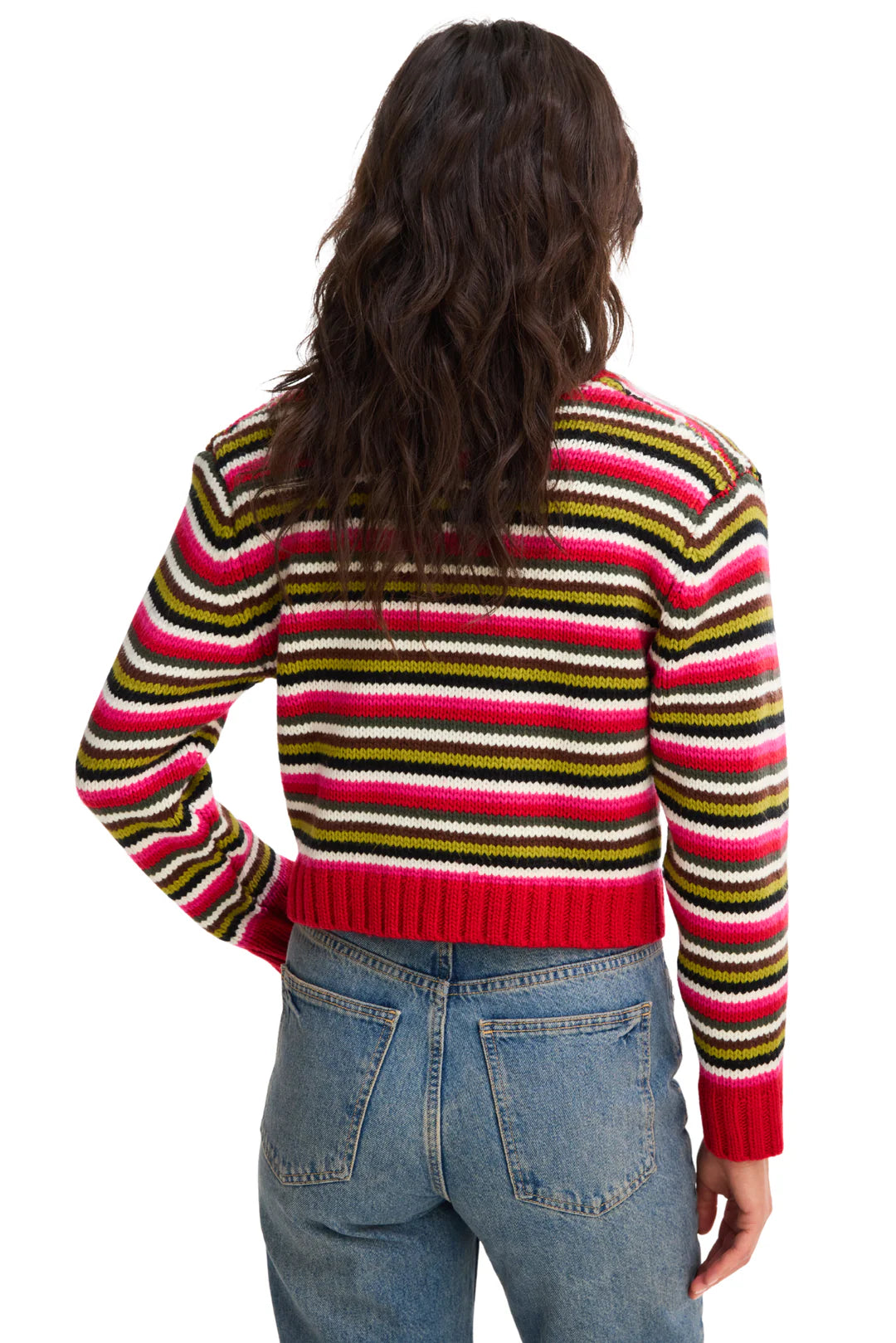 Hailey Cardigan - Red Multi