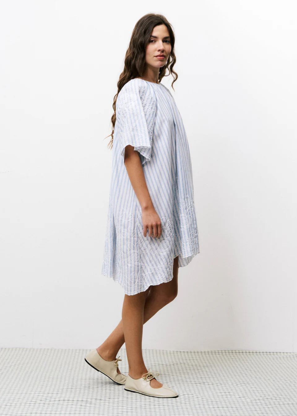 Celma Dress - Light Blue