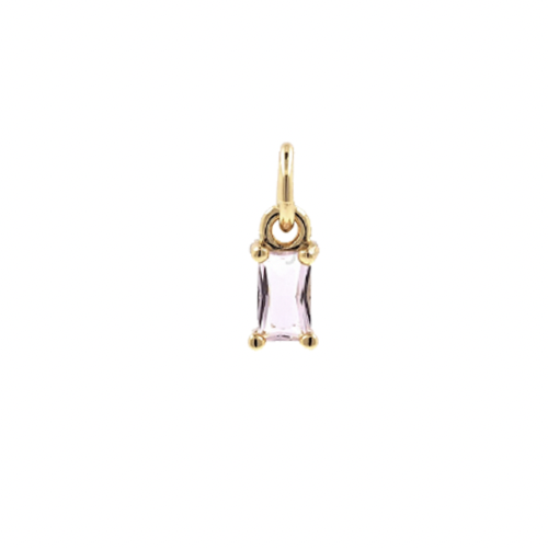 Baguette Charm - Pink