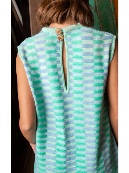 Wells Dress - Seafoam