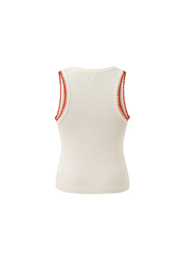 Immacolata Tank Top - Cream