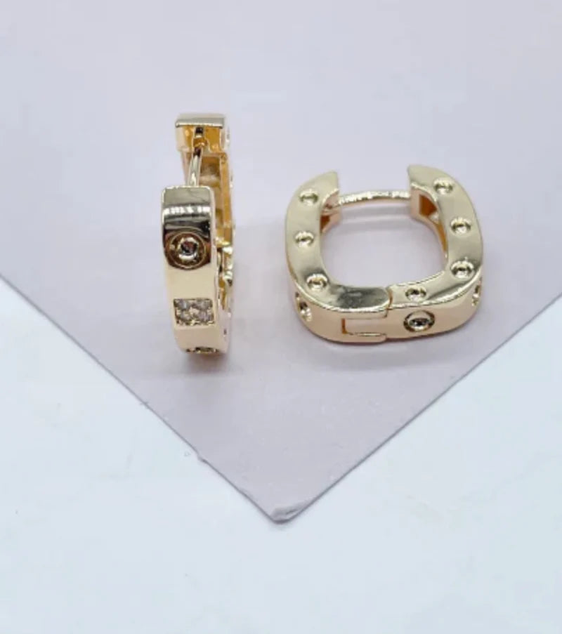 French Hoop Earrings