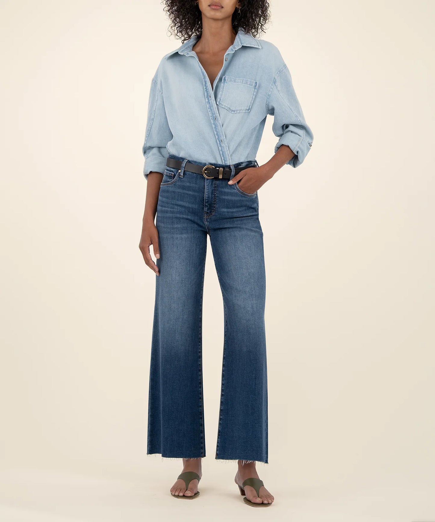 Meg High Rise Wide Leg Jean - Inexhaustible