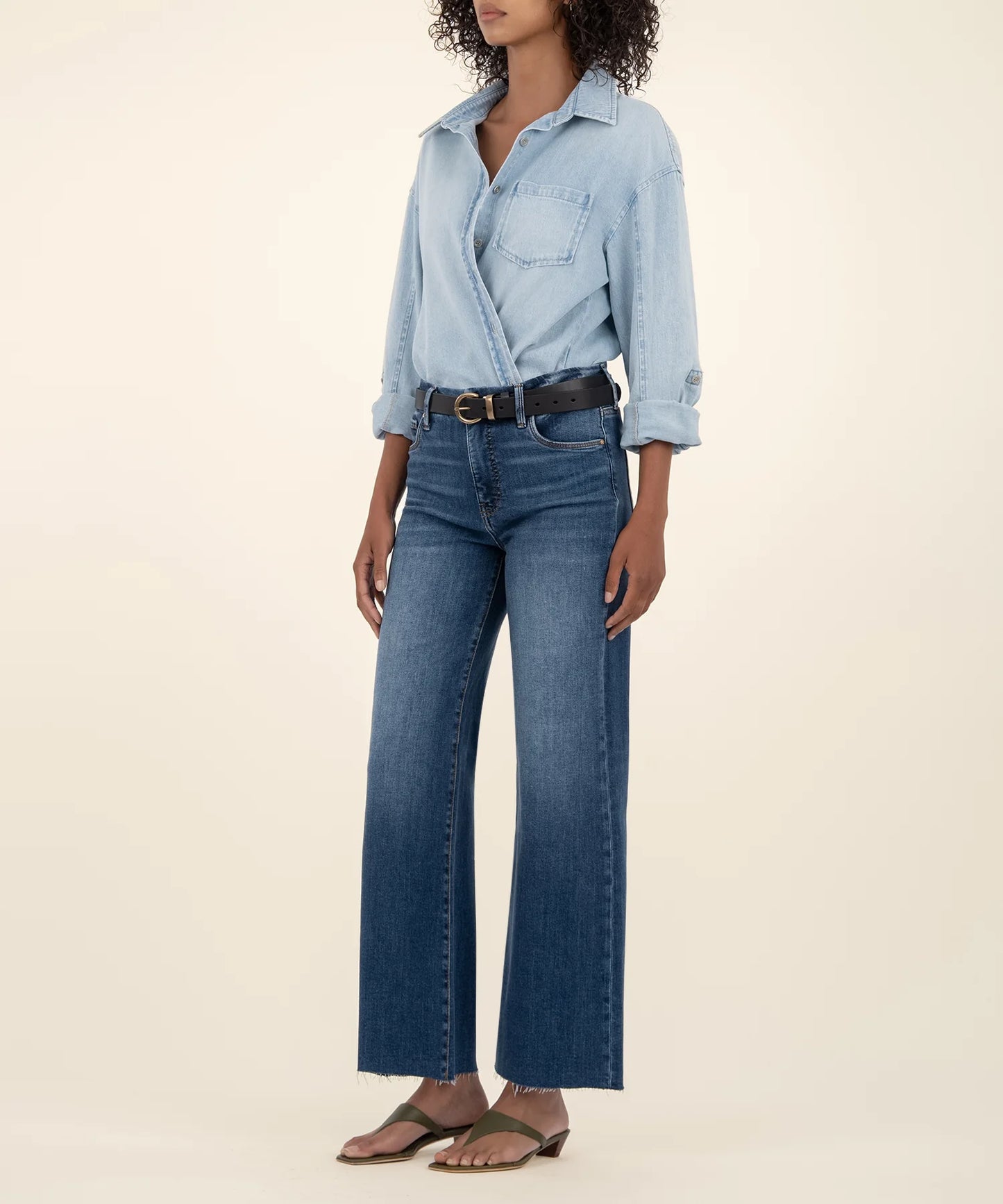 Meg High Rise Wide Leg Jean - Inexhaustible