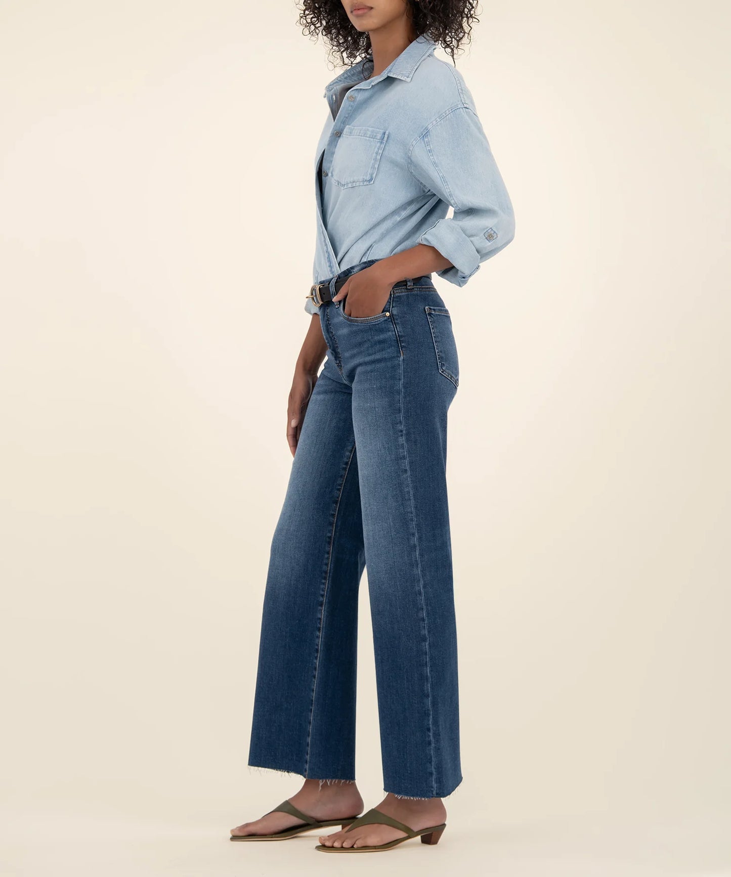 Meg High Rise Wide Leg Jean - Inexhaustible