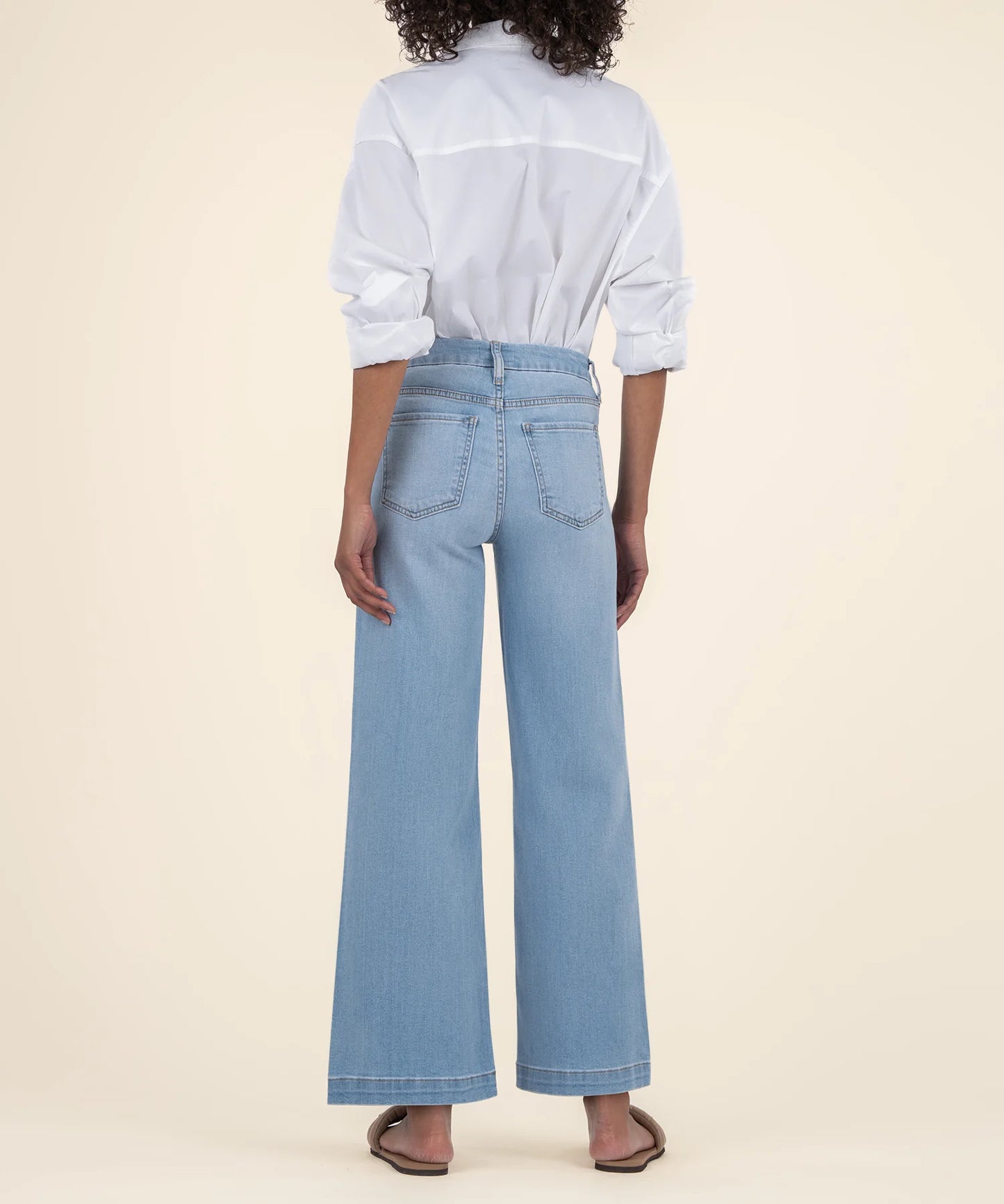 Meg High Rise Wide Leg Jean - Fortitude