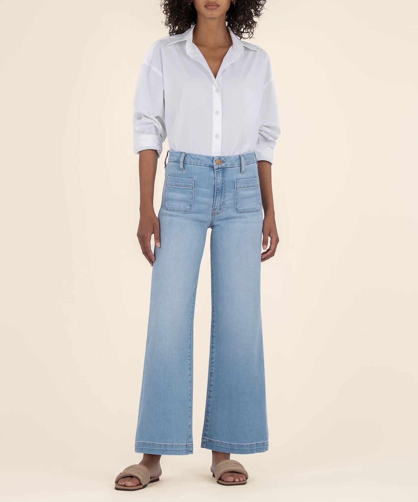 Meg High Rise Wide Leg Jean - Fortitude