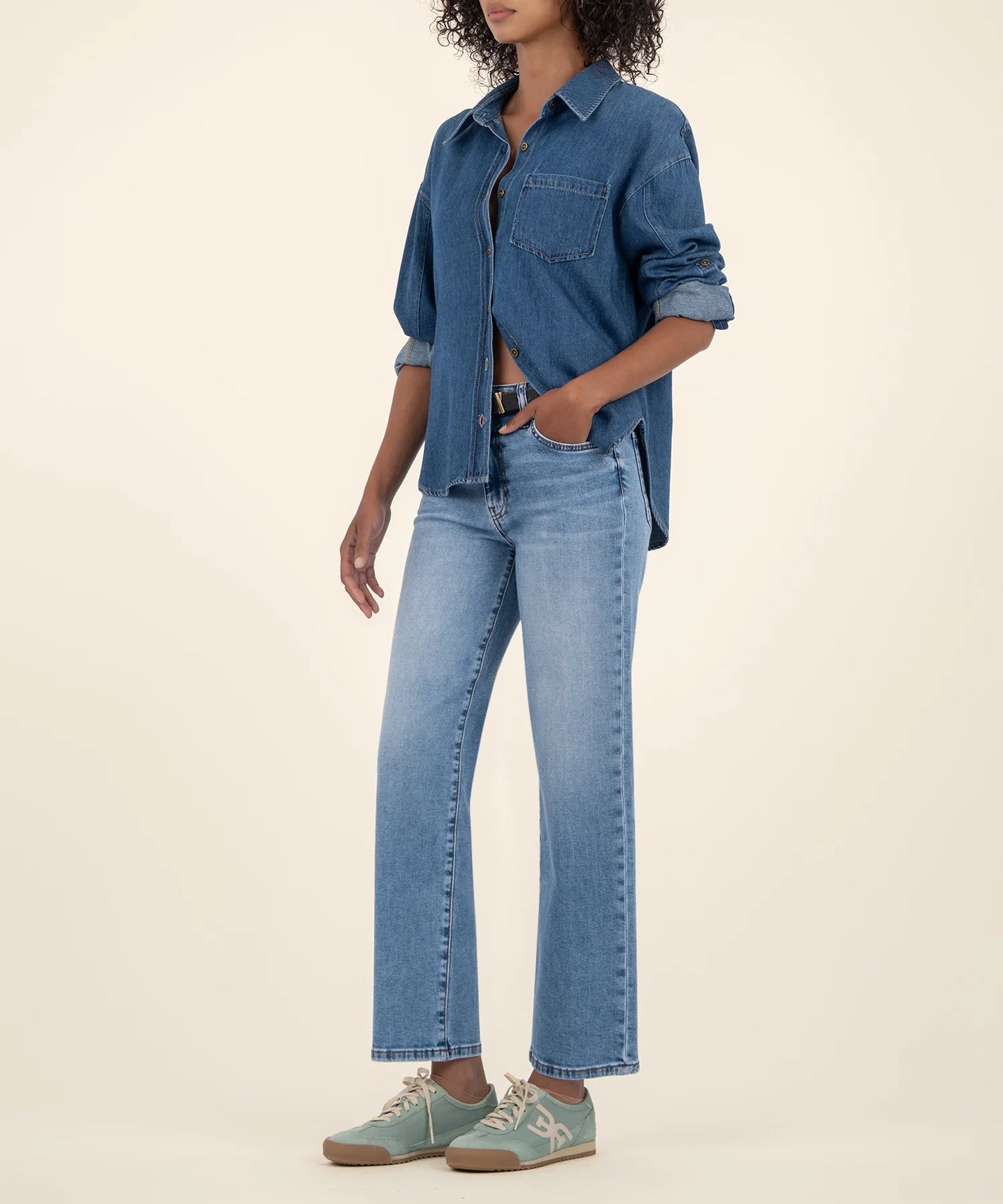 Charlotte High Rise Wide Leg Jean - Incontestable
