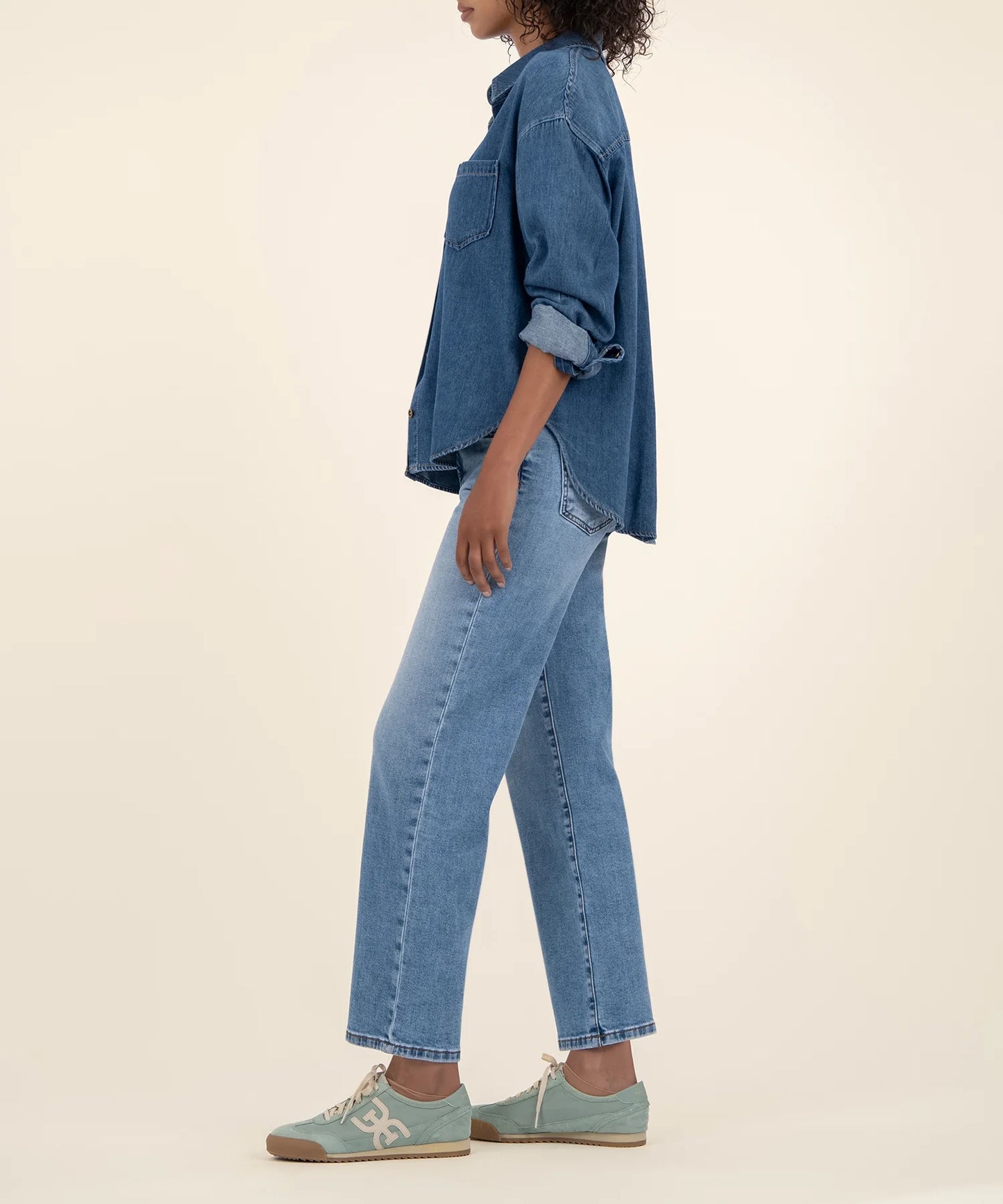Charlotte High Rise Wide Leg Jean - Incontestable