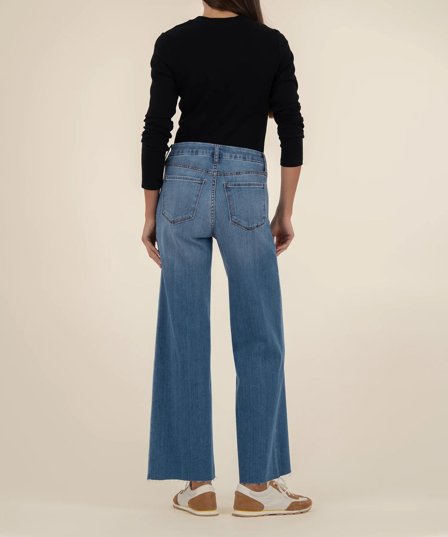 Meg High Rise Wide Leg Jean - Earn
