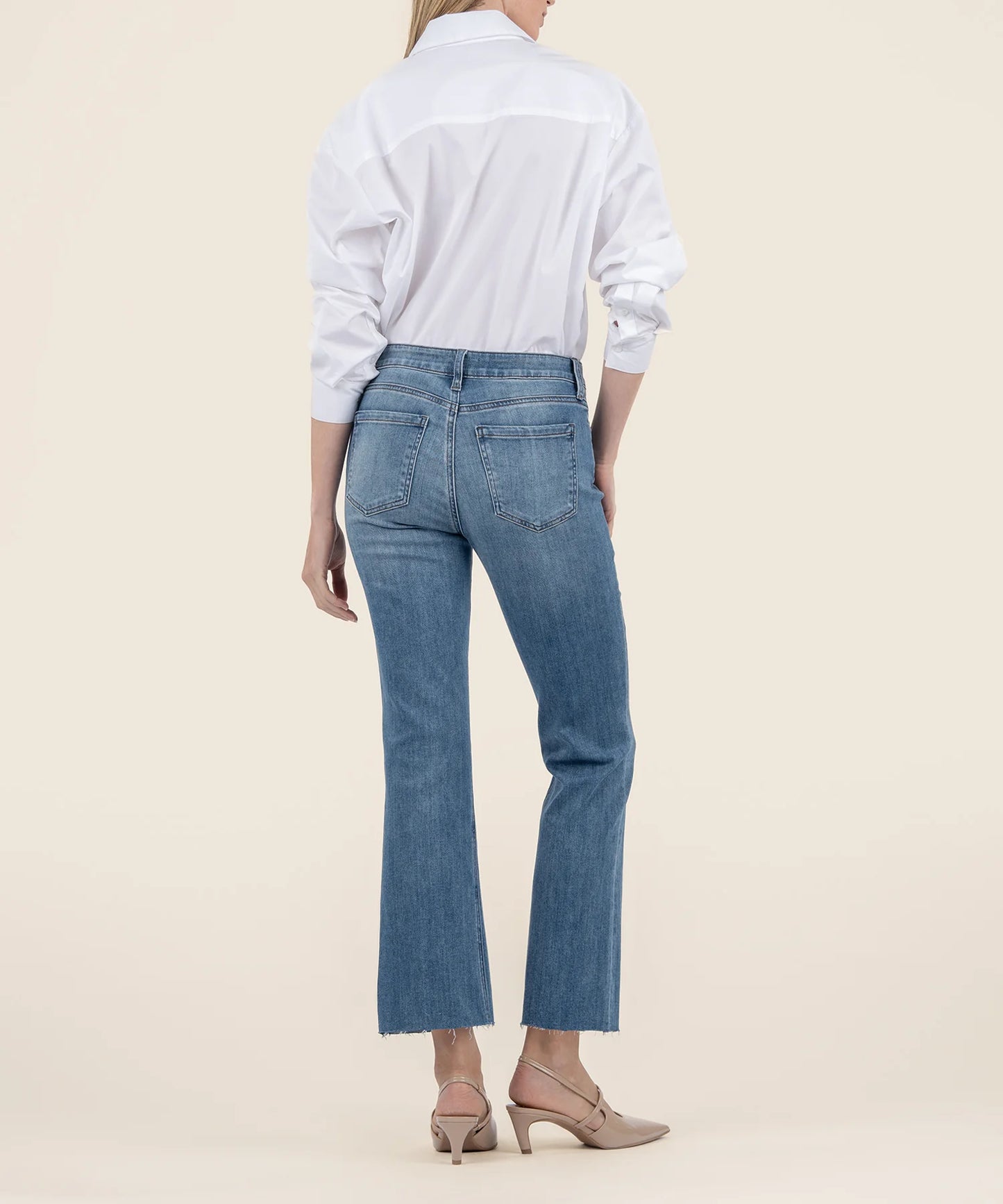 Kelsey High Rise Ankle Flare Jean - Brace