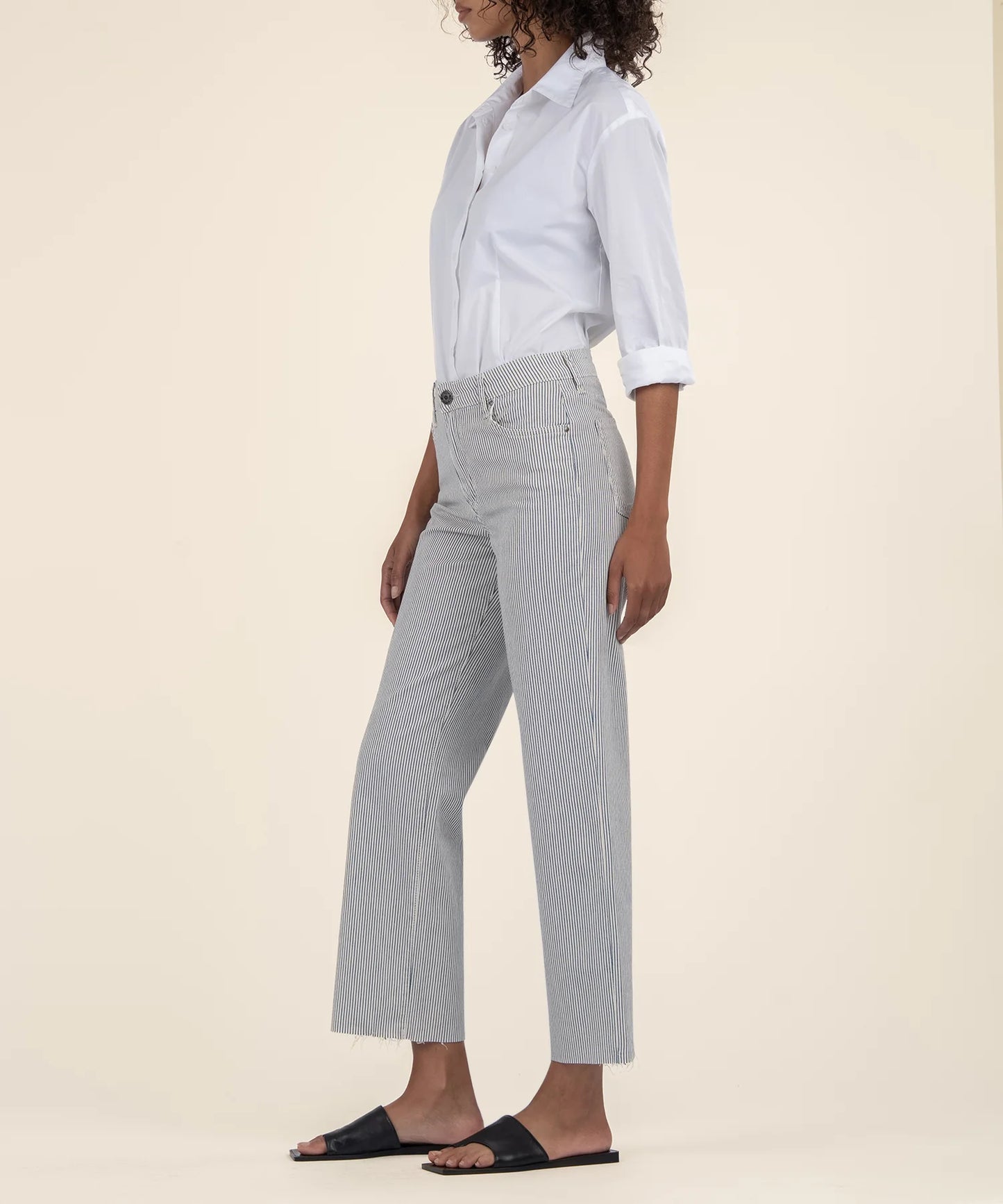 Charlotte High Rise Wide Leg Jean - Unlimited Wash