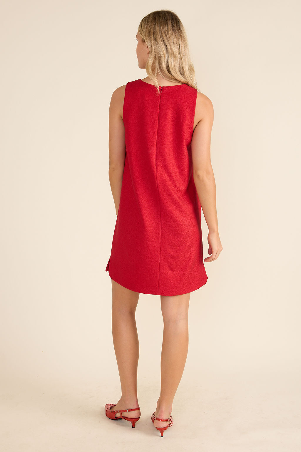 Arlo Dress - Crimson