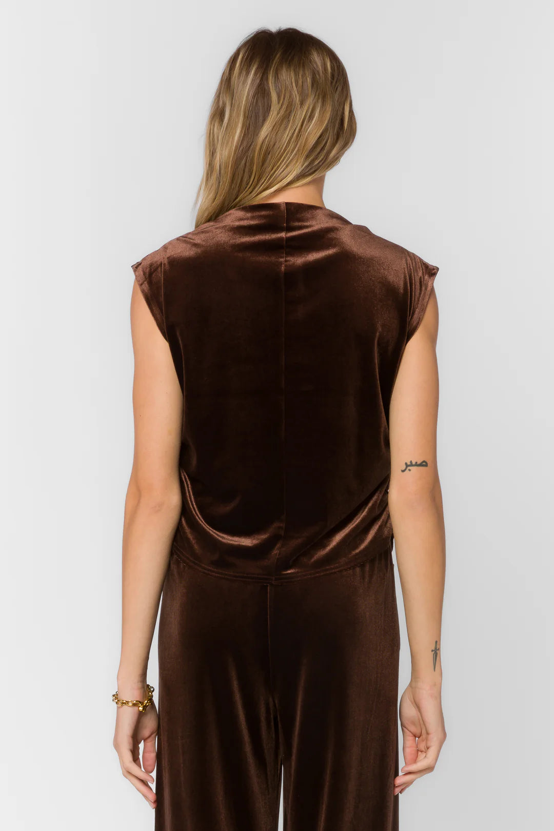 Lavali Top - Velvet Brown