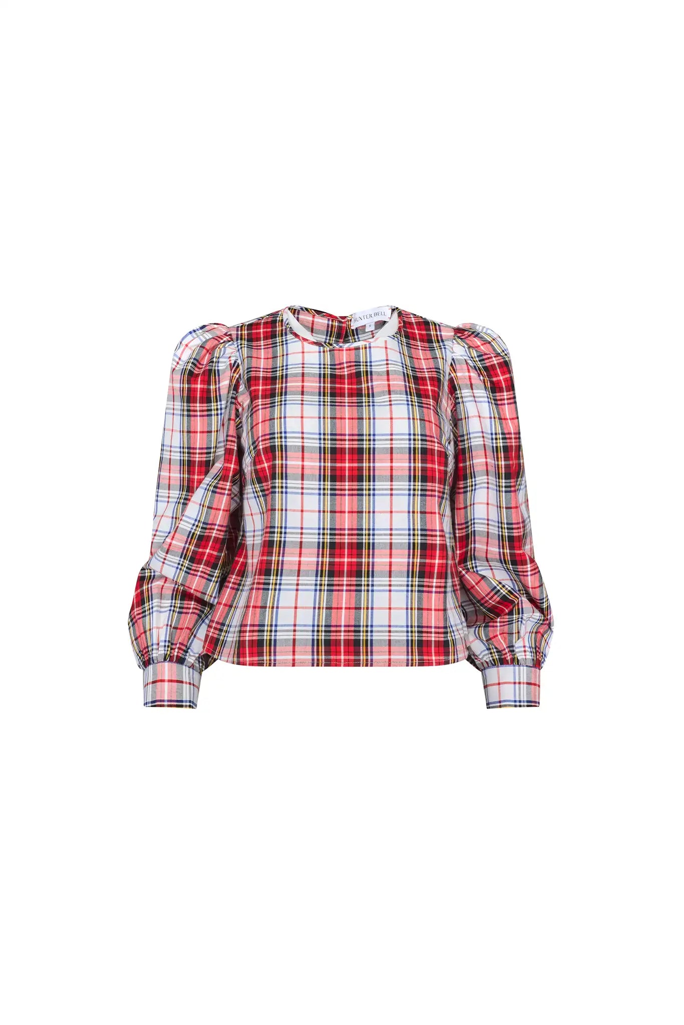 Lottie Top - Carlyle Plaid