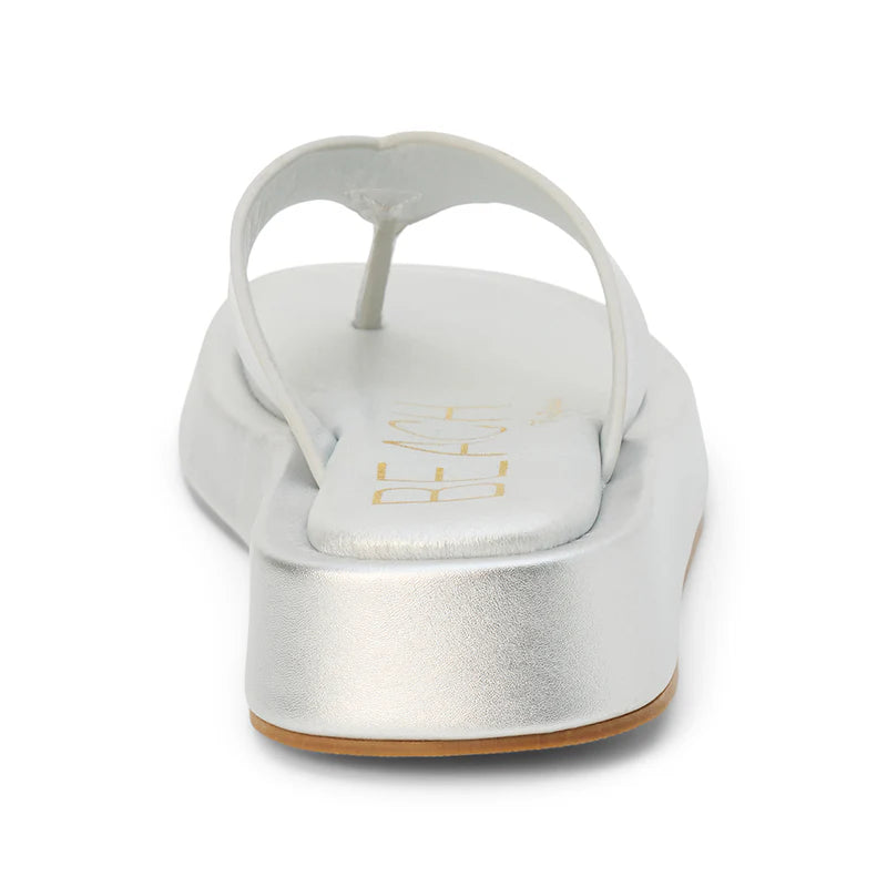 Mallorca Flip Flop Sandal - Silver