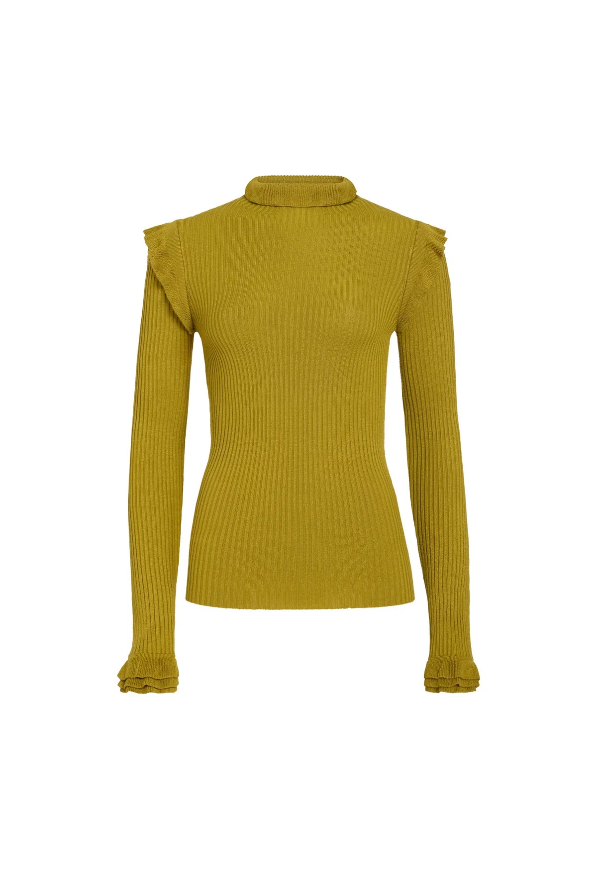 Tinley Turtleneck Top - Willow