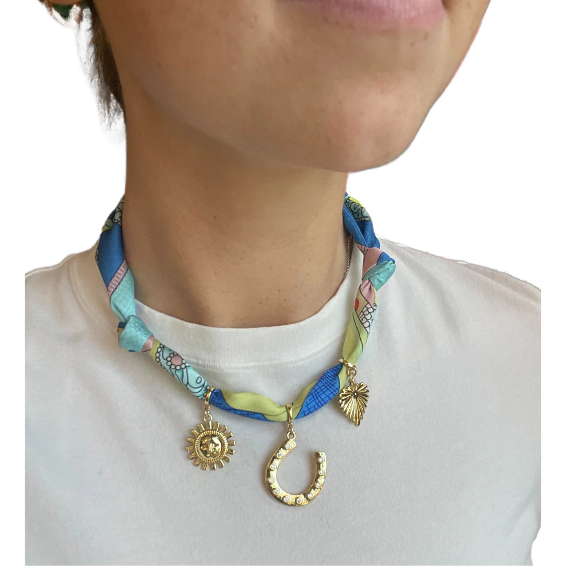 3 Charm Twilly Necklace