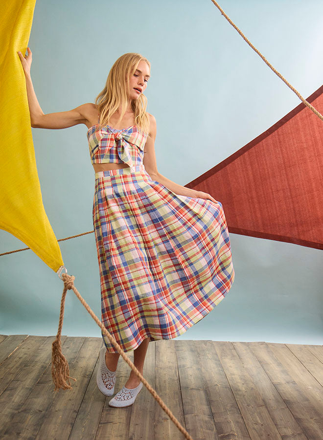 Maison Skirt - Harbor Club Madras