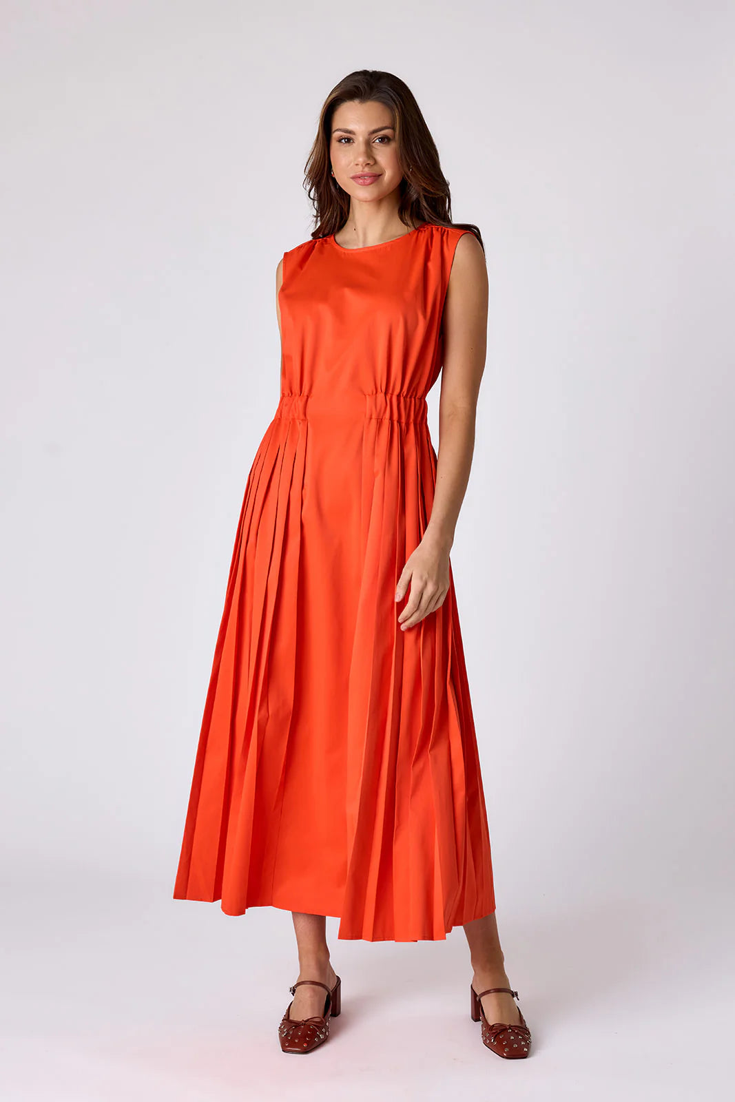 Brantley Dress - Persimmon