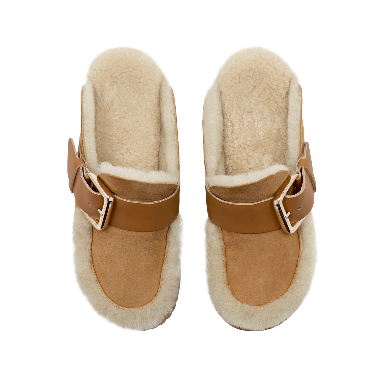 Plia Amber Clogs - Camel