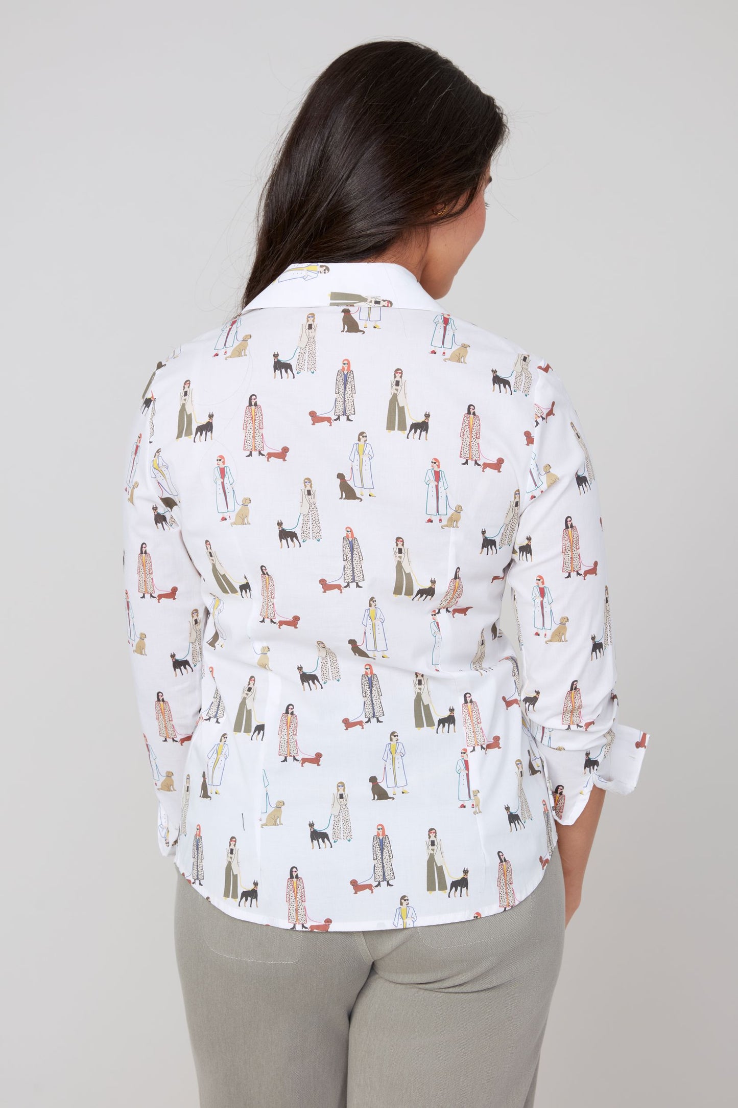 Walk Your Dog Shirt - Creme Combo