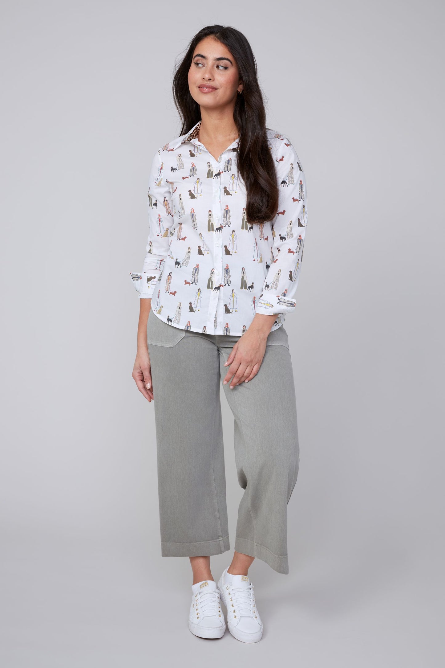 Walk Your Dog Shirt - Creme Combo