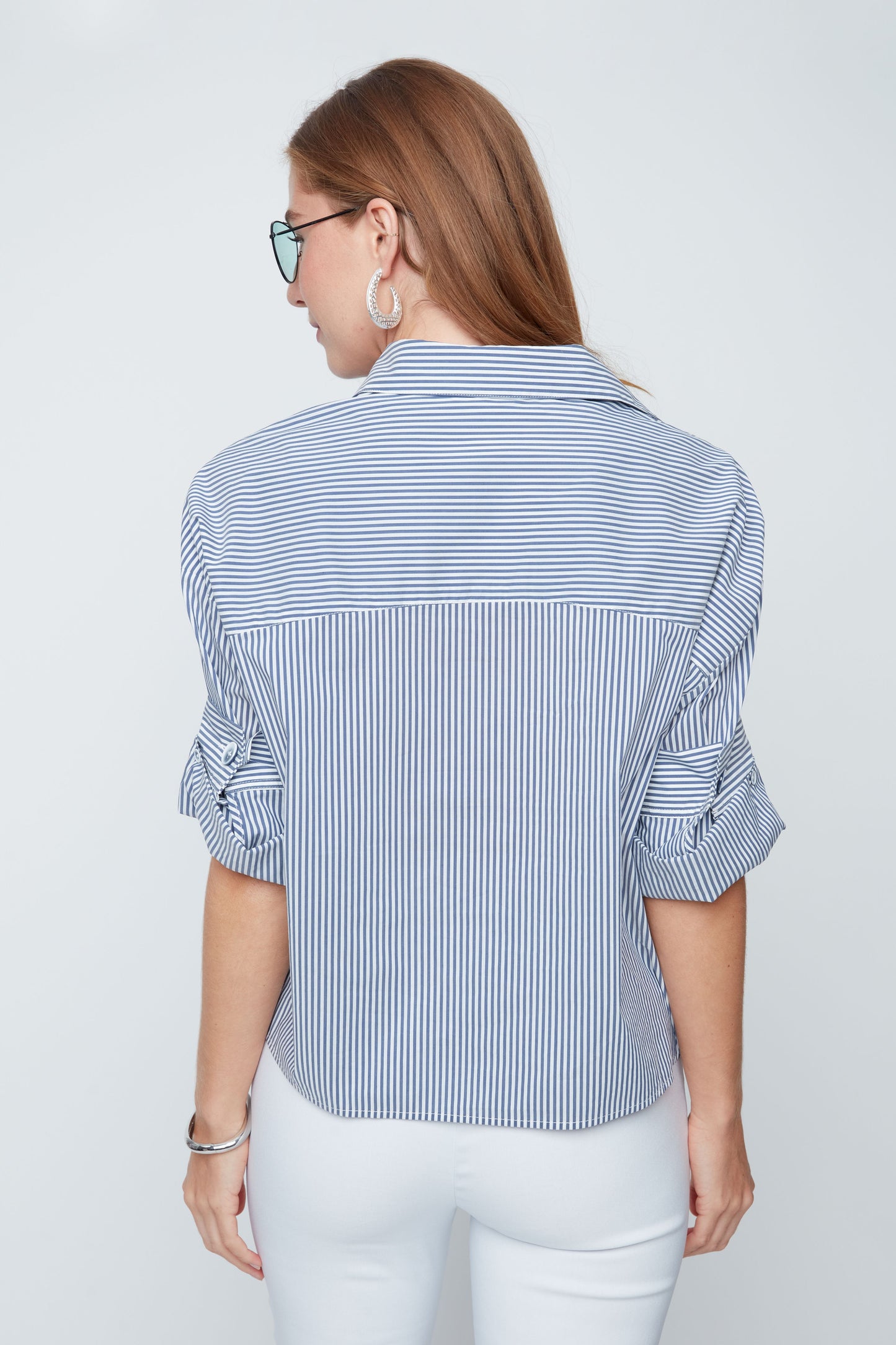 Classic Stripes Top - Indigo Combo