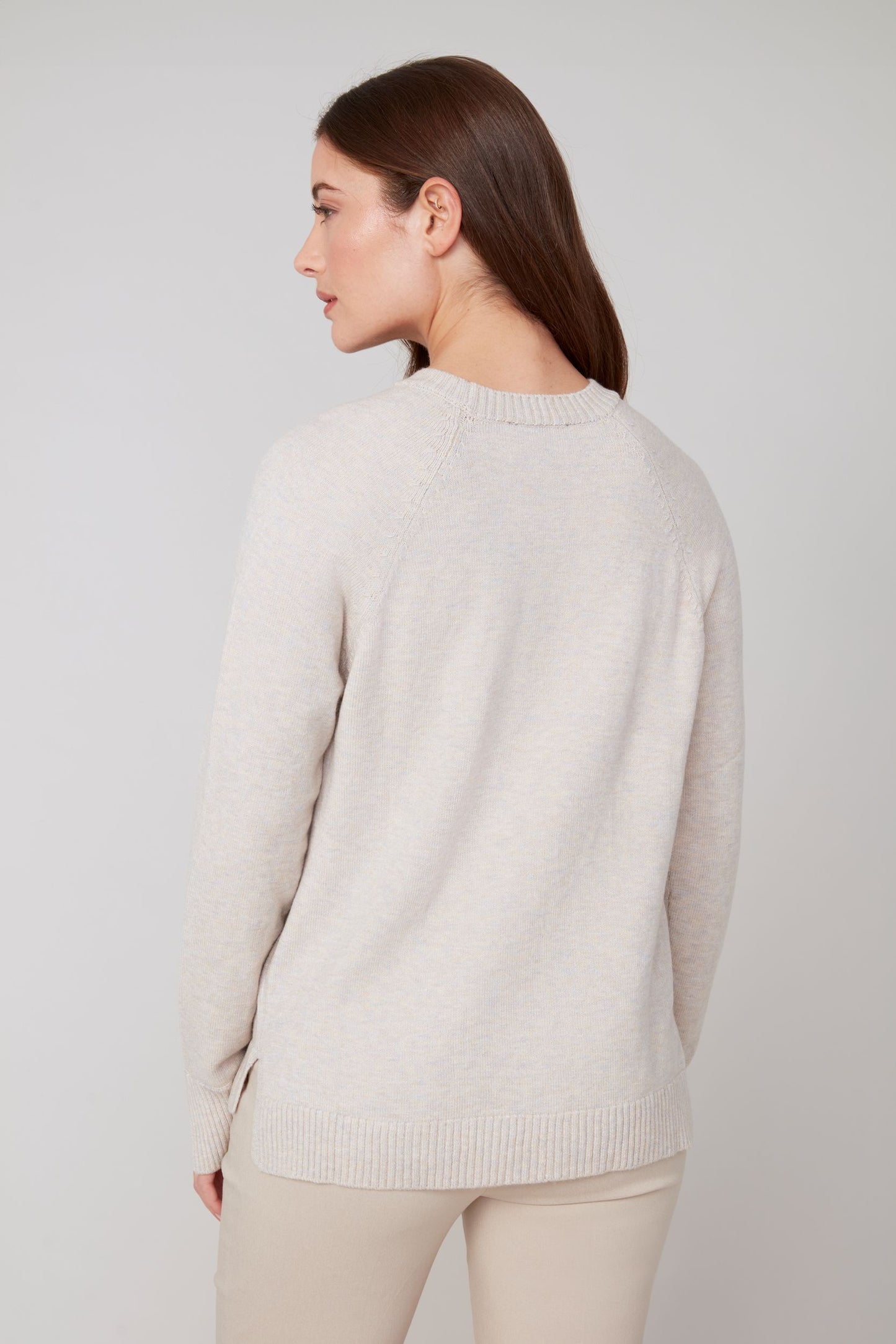 Roy Sweater - Heather Oyster