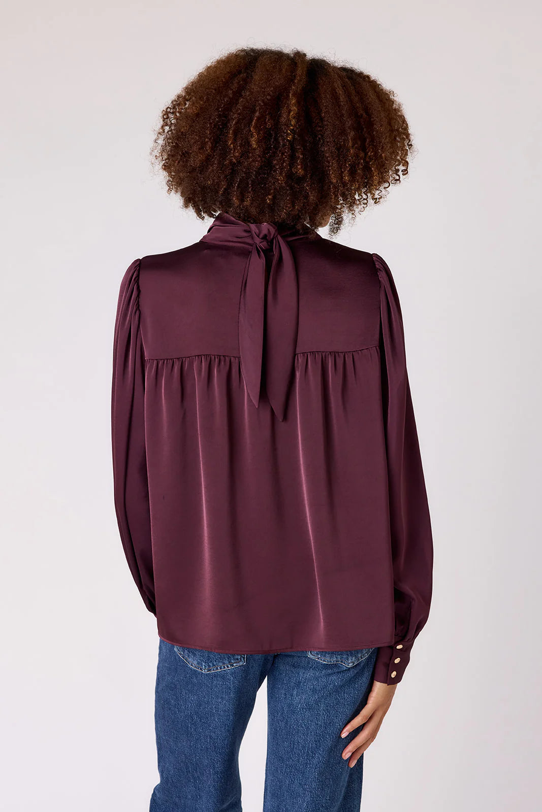 Cosette Blouse - Raisin