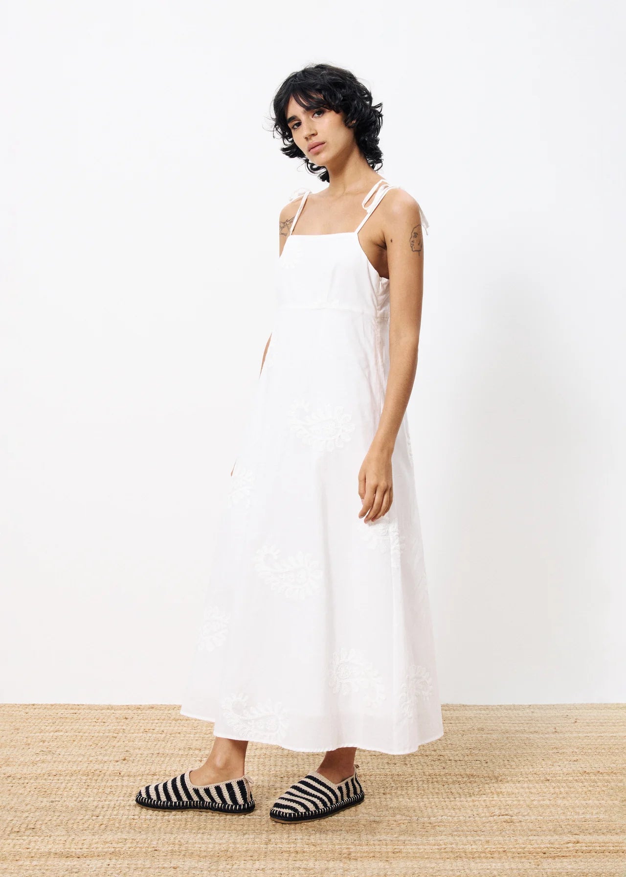 Nacera Dress - White