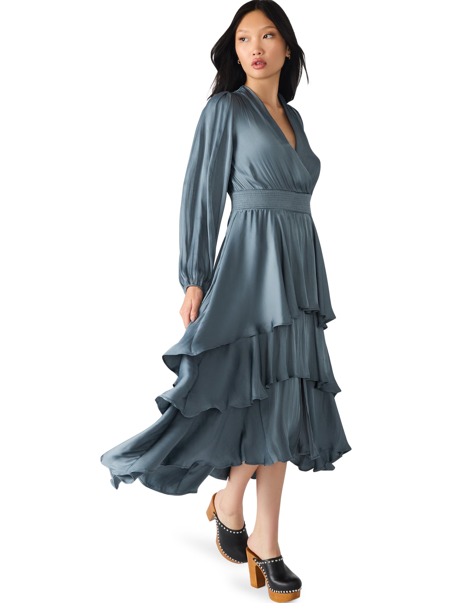 Bei Dress - Cloud Grey