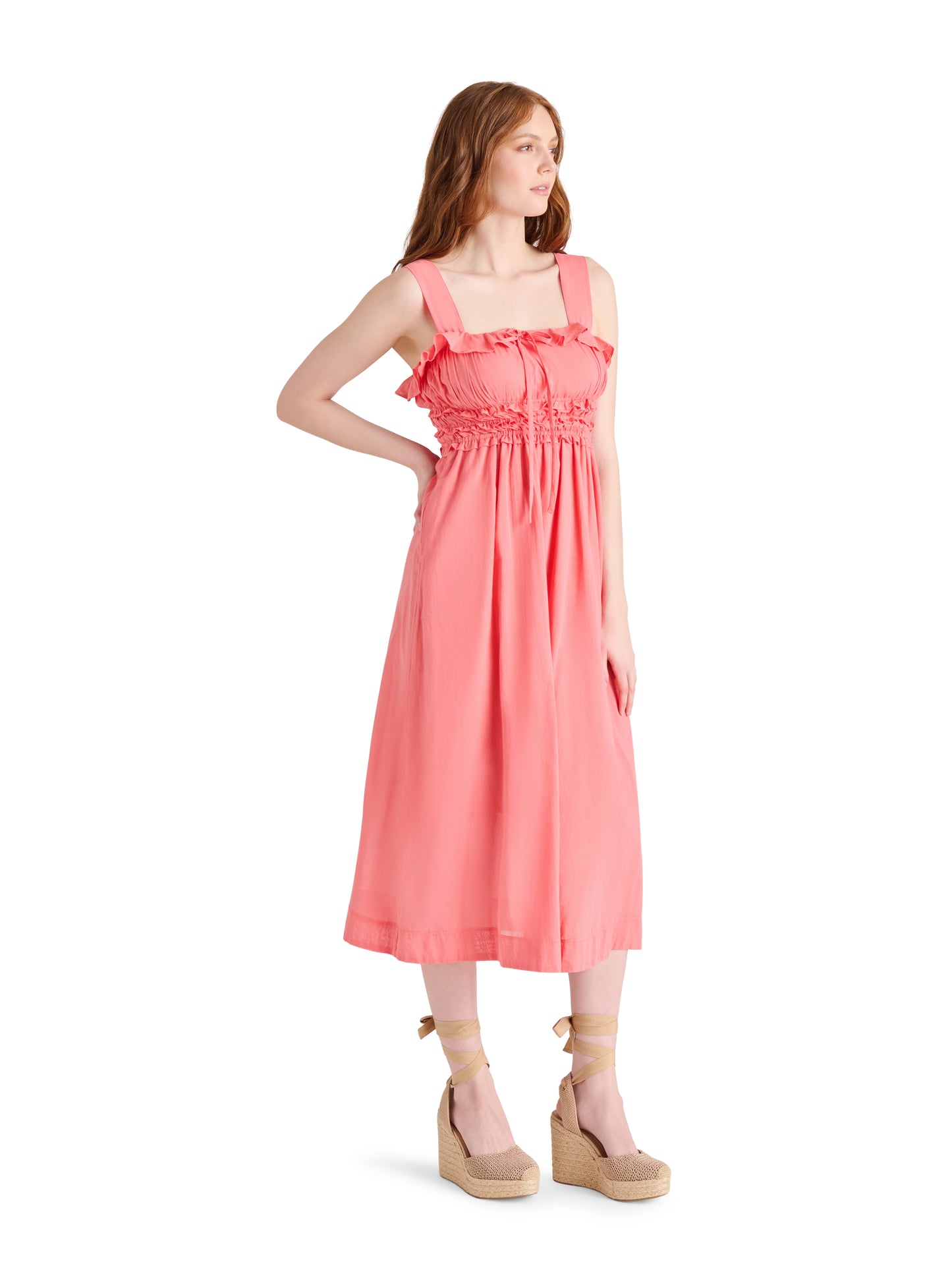 Daria Dress - Sugar Coral